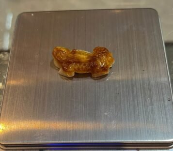 Feng Shui Wealthy Good Luck Attract Pixiu Jade TCT58