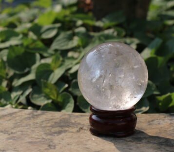 Feng Sui White Quartz Ball CPT4 2