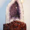 Natural Amethyst Cave Unpolished Shell HTA0003