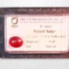 Natural Cabochon Dark Red Ruby G56977