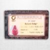 Natural Cabochon Purplish Dark Red Ruby G56967