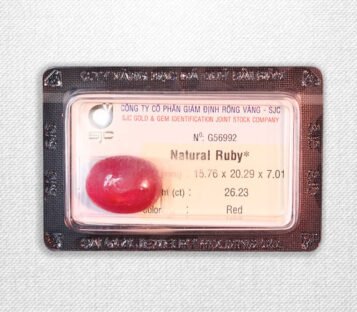 Natural Cabochon Red Ruby G56992