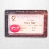 Natural Cabochon Red Ruby G56993