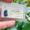 Natural Dark Blue Sapphire Feng Shui Wealthy Good Luck Attract Pixiu G57460