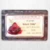 Natural Dark Red Ruby Feng Shui Smilling Happy Good Luck Statue G57469