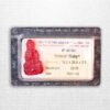 Natural Dark Red Ruby Loving Kindness Quan Yin G57465