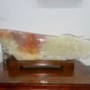 Natural Jade Feng Shui Good Luck Wealthy Dragon Fish CR0003
