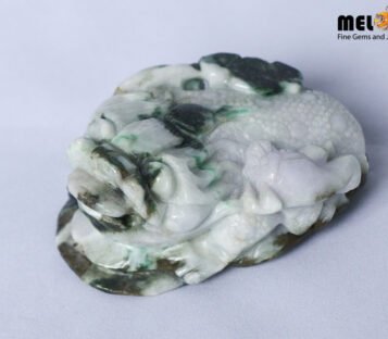 Natural Jade Feng Shui Good Luck Wealthy Frog With Coin TPT02 3 Natural Jade Feng Shui Good Luck Wealthy Frog With Coin TPT02 1