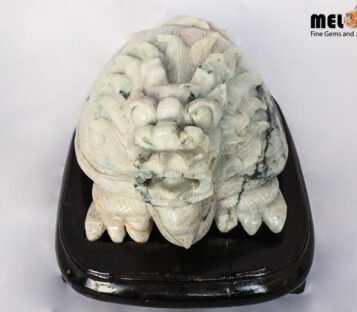 Natural Jade Feng Shui Power Good Luck Dragon Turtle TPT20 2