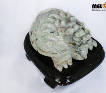 Natural Jade Feng Shui Power Good Luck Dragon Turtle TPT20. 3