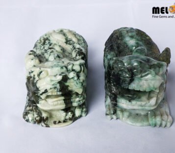 Natural Jade Feng Shui Wealthy Good Luck Attract Pixiu TPT10 3 Natural Jade Feng Shui Wealthy Good Luck Attract Pixiu TPT10 1