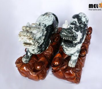 Natural Jade Feng Shui Wealthy Good Luck Attract Pixiu TPT24 4 Natural Jade Feng Shui Wealthy Good Luck Attract Pixiu TPT24 1