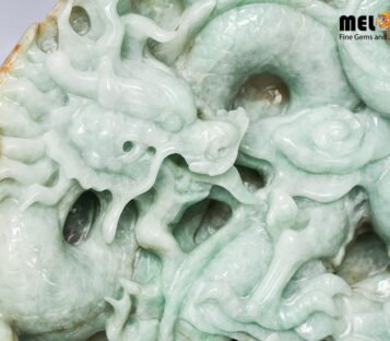 Natural Jade Fengshui Twin Dragon Statue TPT09 4 Natural Jade Fengshui Twin Dragon Statue TPT09 2