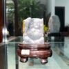 Natural Jade God of Wealth Statue TCT0036