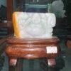 Natural Jade God of Wealth Statue TCT0045