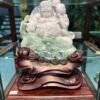 Natural Jade God of Wealth Statue TCT0048