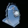 Natural Pearl With Silver Pendant MD008
