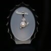 Natural Pearl With Silver Pendant MD013