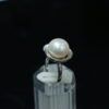 Natural Pearl With Silver Ring NB001