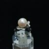 Natural Pearl With Silver Ring NB008 1 Natural Pearl With Silver Ring NB008