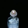 Natural Pearl With Silver Ring NB009