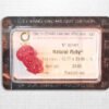 Natural Purplish Red Ruby Feng Shui Wealthy Good Luck Attract Pixiu G57491