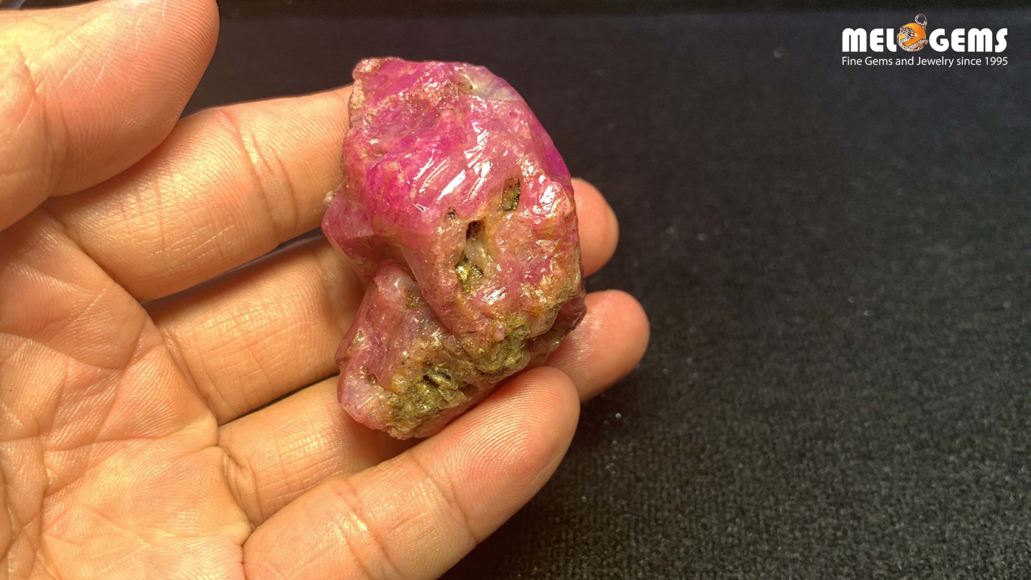 Natural Raw Ruby Crystal Ruby Luc Yen RT001 3
