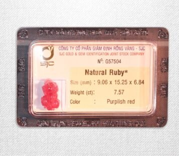 Natural Red Ruby Feng Shui Wealthy Good Luck Attract Pixiu 57504