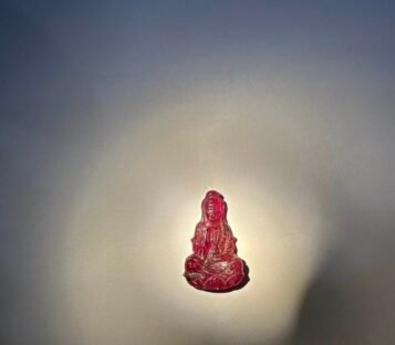 Natural Ruby Loving Kindness Quan Yin RQA02