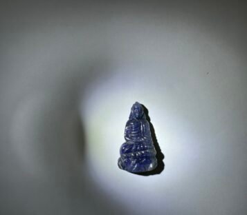 Natural Sapphire Loving Kindness Quan Yin SQA02