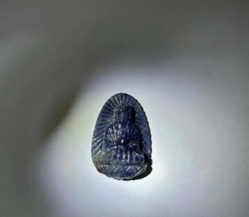 Natural Sapphire Loving Kindness Quan Yin SQA07