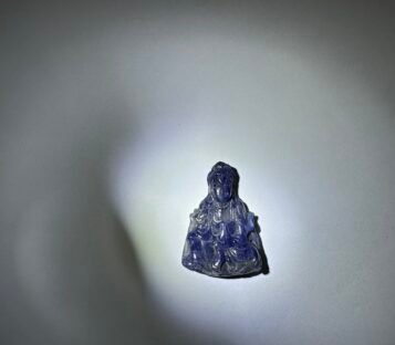 Natural Sapphire Loving Kindness Quan Yin SQA08