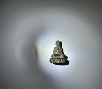 Natural Sapphire Loving Kindness Quan Yin SQA10