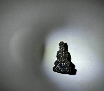 Natural Sapphire Loving Kindness Quan Yin SQA11