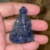 Natural Sapphire Loving Kindness Quan Yin TPT34 1