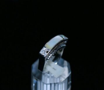 Natural Silver Ring NB021