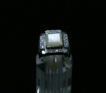Natural Silver Ring NB024