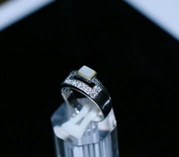 Natural Silver Ring NB026