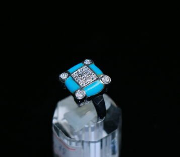 Natural Silver Ring NB030