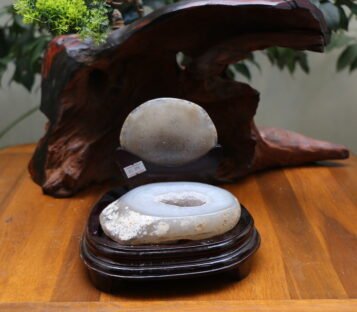 Feng Shui Wealth Good Luck Attract Agate Crystal Cave TBT7