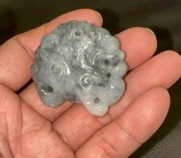 Feng Shui Wealthy Good Luck Attract Pixiu Jade TCT02