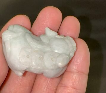 Feng Shui Wealthy Good Luck Attract Pixiu Jade TCT10