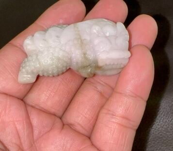 Feng Shui Wealthy Good Luck Attract Pixiu Jade TCT16