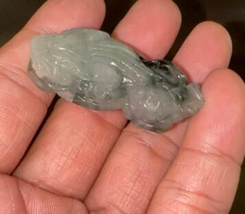 Feng Shui Wealthy Good Luck Attract Pixiu Jade TCT26 3 TCT26 3