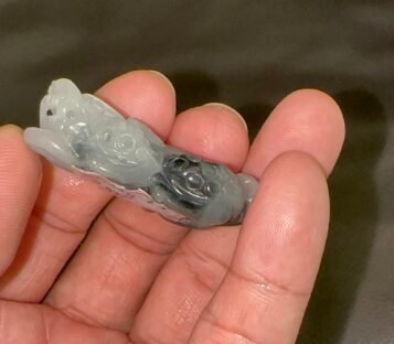 Feng Shui Wealthy Good Luck Attract Pixiu Jade TCT27