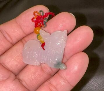 Feng Shui Wealthy Good Luck Attract Pixiu Jade TCT42