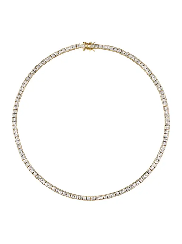 Elegant White Sapphire Tennis Necklace 7 Caring for your white sapphire tennis necklace