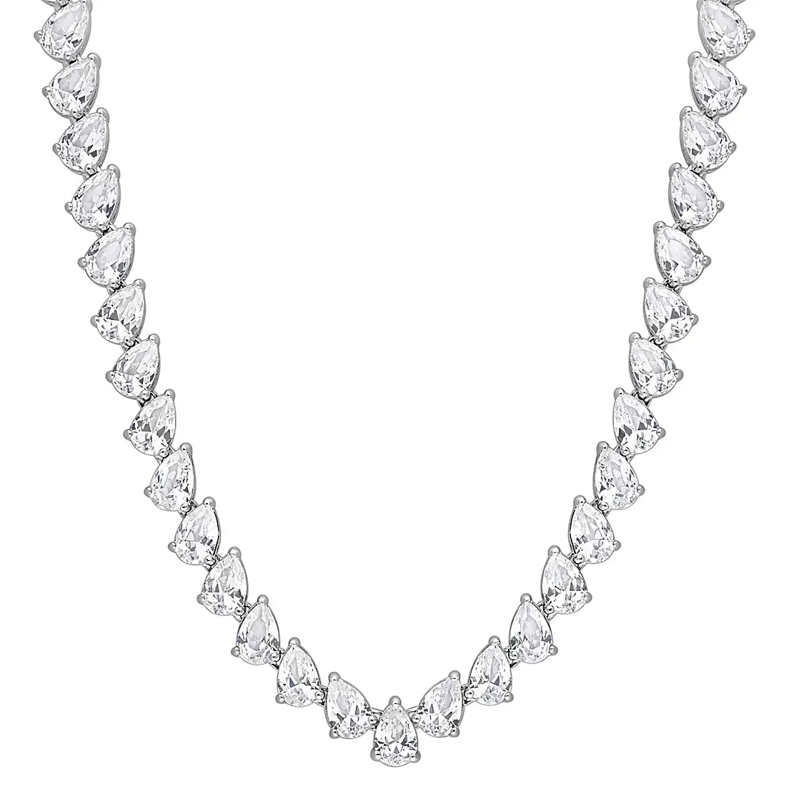 Elegant White Sapphire Tennis Necklace 6 Choosing the perfect white sapphire tennis necklace