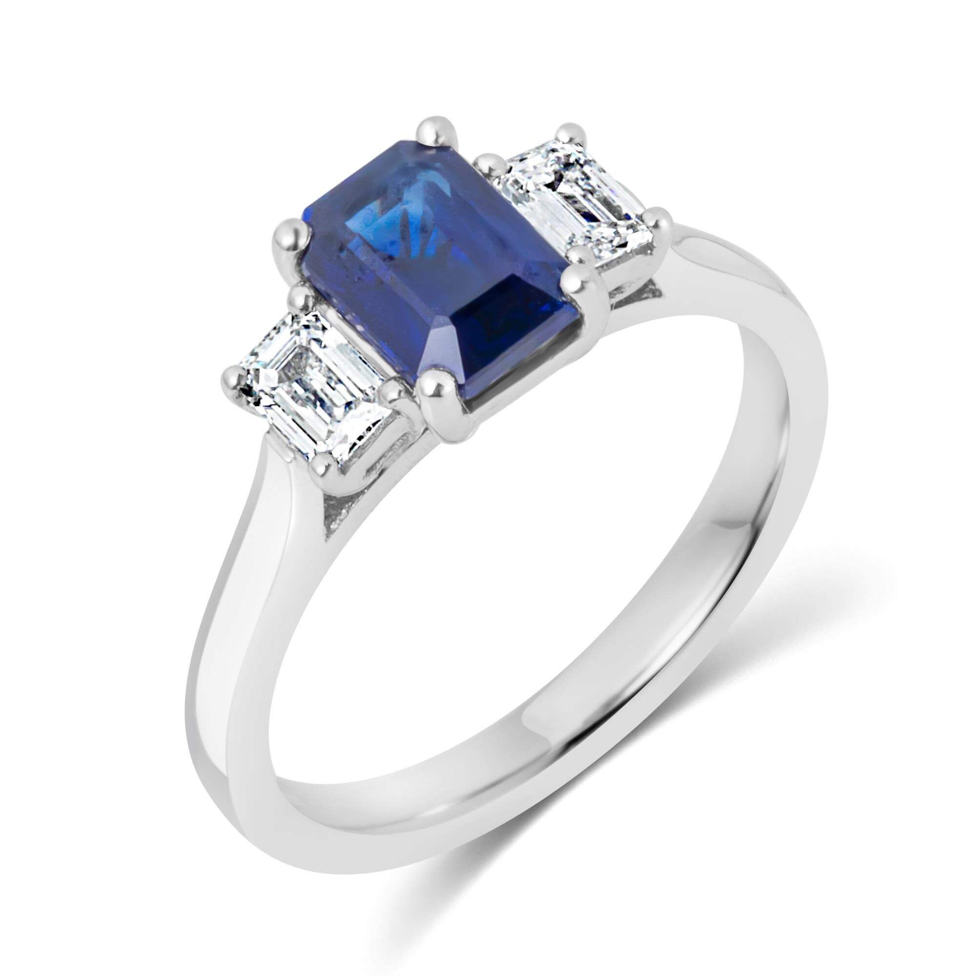 Stunning Emerald Cut Sapphire Engagement Rings 5 Factors to Consider When Choosing an Emerald Cut Sapphire Engagement Ring