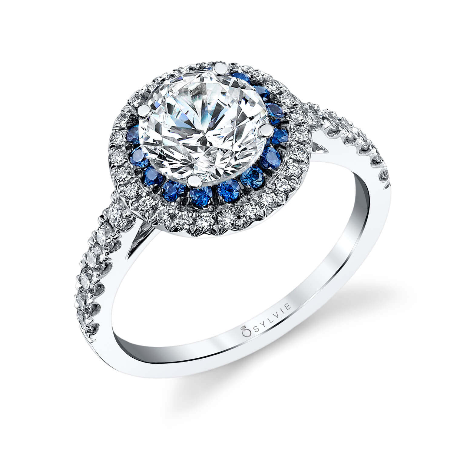 Sapphire and Diamond Halo: A Timeless Beauty 11 Making a Statement with Sapphire and Diamond Halo